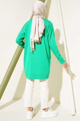 Yaprak Desen Triko Tunik Benetton - Triko Tunik