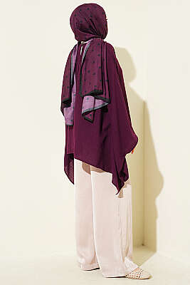 Yarasa Kol Basic Bluz Mürdüm - Bluz