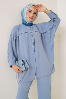 Yarasa Kol Salaş İkili Takım Buz Mavisi - İKİLİ TAKIM