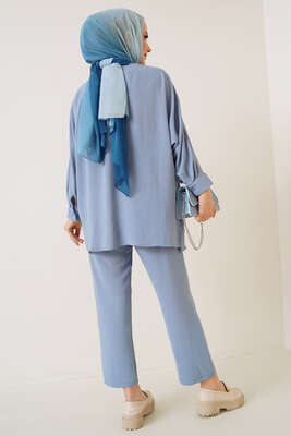 Yarasa Kol Salaş İkili Takım Buz Mavisi - İKİLİ TAKIM