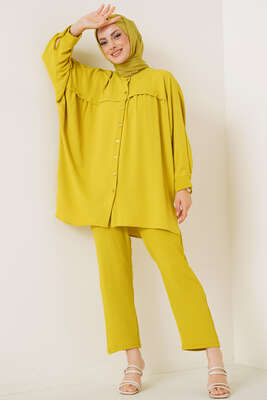 Yarasa Kol Salaş İkili Takım Neon Yeşil 