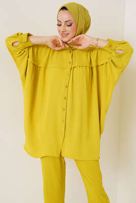 Yarasa Kol Salaş İkili Takım Neon Yeşil - İKİLİ TAKIM