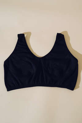 Yarım Bayan Büstiyer Siyah - Büstiyer/Bralet