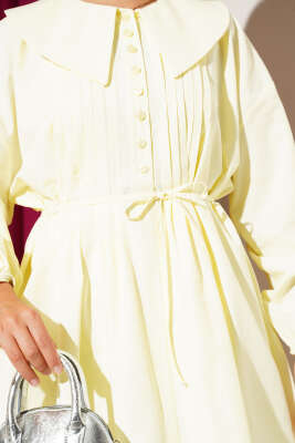 Yarım Düğmeli Nervürlü Tunik Lime - 500-700 TL Ürünler