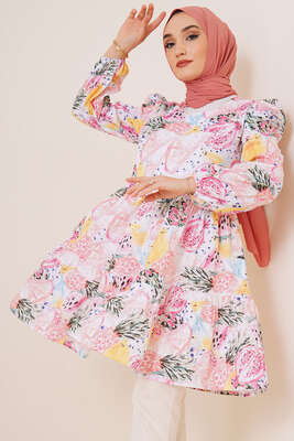 Yaz Desenleri Serisi Tunik Pıudra 