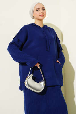 Yelekli Jile Elbise Triko İkili Takım Parlement - Günün Seçilenleri