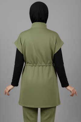 Yelekli Scuba İkili Takım Çağla Yeşili - İkili Takım