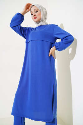 Yırtmaçlı Uzun İkili Takım Saks - 300-500 TL Ürünler