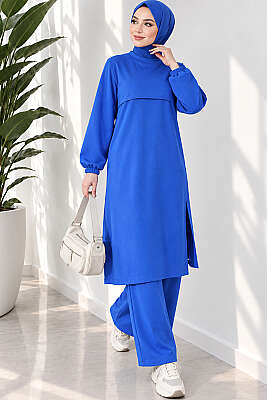 Yırtmaçlı Uzun İkili Takım Saks - 300-500 TL Ürünler