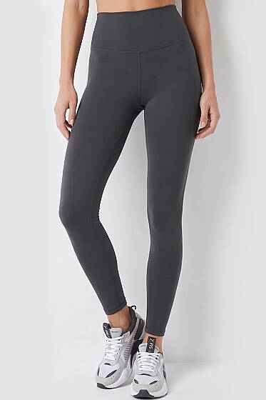 Yüksel Bel Cupra Tayt Füme - Spor Tayt