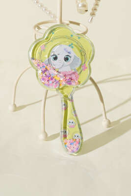 Yumuşak Uçlu Figürlü Çocuk Saç Fırçası Asorti - Saç Aksesuarları