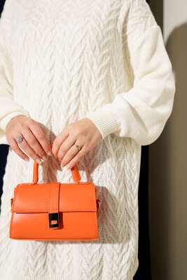 Zigzag Örgü Triko Tunik Ekru - Tunik