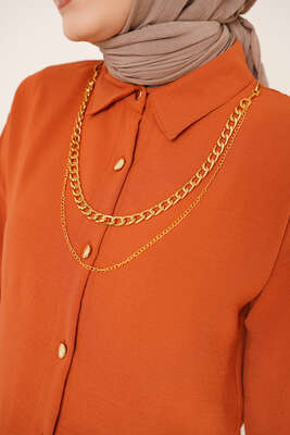 Zincir Kolyeli Ayrobin İkili Takım Taba - İKİLİ TAKIM