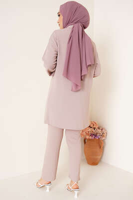 Zincir Kolyeli Ayrobin İkili Takım Taş - İKİLİ TAKIM