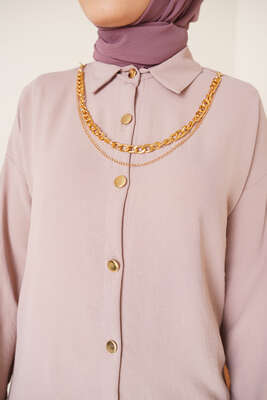 Zincir Kolyeli Ayrobin İkili Takım Taş - İKİLİ TAKIM