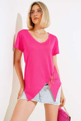 Zincirli Bluz Fusya - TOP SHOW